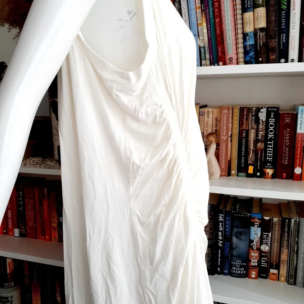 NEW Eloquii White Sleeveless Dress P6135 - Picture 4 of 11